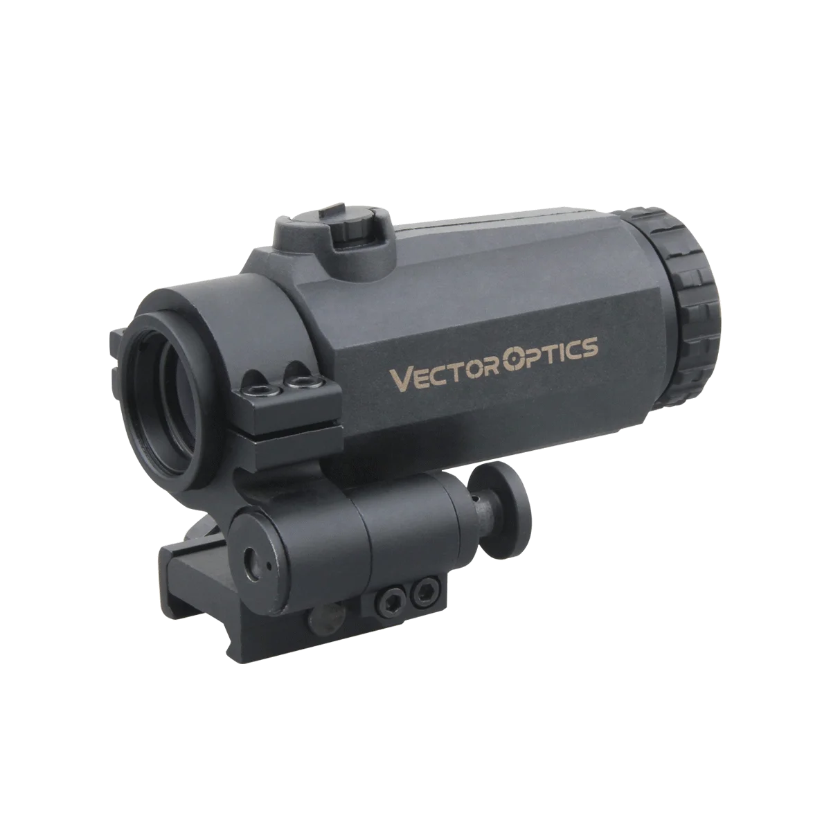 Vector Optics-Maverick-III 3x22 Magnifier with Rubber Armed, Long Eye Relief, Fit Maverick/Scrapper Red Dot Scope Sight, AR 15