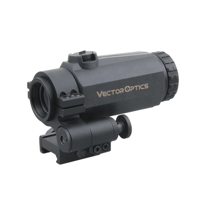 Vector Optics-Maverick-III 3x22 Magnifier with Rubber Armed, Long Eye Relief, Fit Maverick/Scrapper Red Dot Scope Sight, AR 15