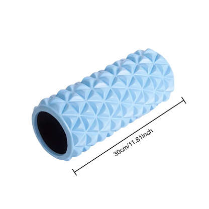 3D Diamond Foam EVA Massage Roller Hollow Yoga Column Fitness Equipment For Muscle Physiotherapy And Sports Rehabilitation Rolle